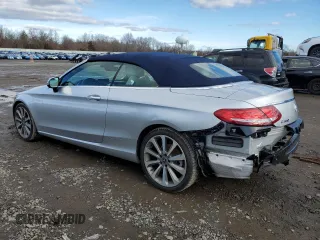 2018 Mercedes-Benz C 300 with VIN WDDWK4KB0JF676429, listed as a Copart auction lot 85419084 with 47,149 mi miles and Salvage title. Bid and sale history available at DreamBid. Image 2.