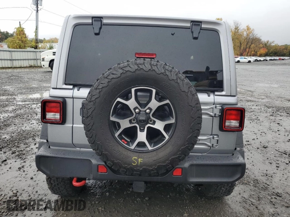 2021 Jeep Wrangler Rubicon z VIN 1C4HJXCG8MW533508, wystawiony jako Copart lot #75613484 z przebiegiem Nie podano mil oraz Szkoda całkowita • Salvage title. Historia ofert i sprzedaży dostępna na DreamBid. Obrazek 6.