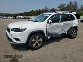 2019 Jeep Cherokee Limited z VIN 1C4PJMDX3KD321486, wystawiony jako Copart lot #58974235 z przebiegiem 56 379 mil mil oraz Szkoda całkowita • Salvage title. Historia ofert i sprzedaży dostępna na DreamBid. Obrazek 1.