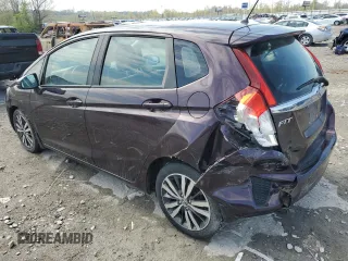 2015 Honda Fit EX-L z VIN 3HGGK5H85FM766135, wystawiony jako Copart lot #53373675 z przebiegiem 93 143 mil mil oraz Szkoda całkowita • Salvage title. Historia ofert i sprzedaży dostępna na DreamBid. Obrazek 2.