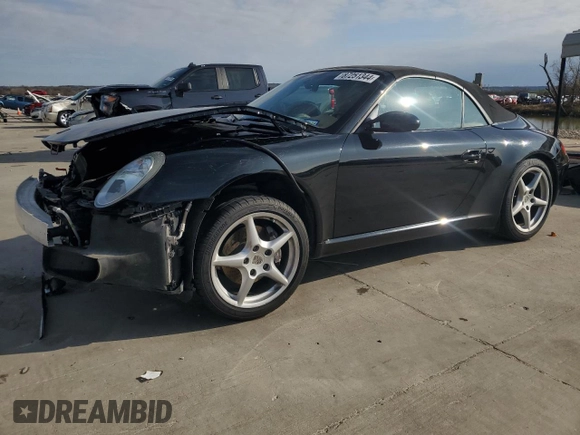 2006 Porsche 911 Carrera with VIN WP0CA29986S757233, listed as a Copart auction lot 87251344 with 87,832 mi miles and Salvage Title. Bid and sale history available at DreamBid. Image 1.