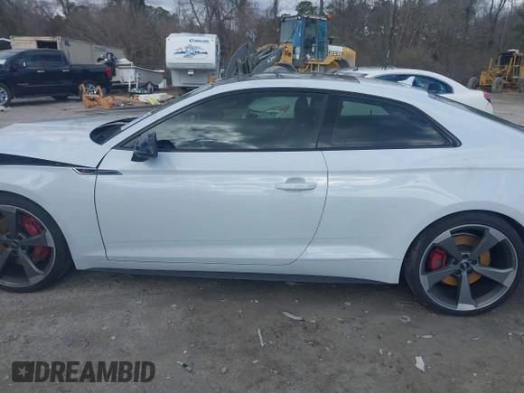 2019 Audi S5 Prestige with VIN WAUR4AF54KA005345, listed as a IAAI auction lot 41722478 with 53,414 mi miles and . Bid and sale history available at DreamBid. Image 14.