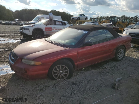 2000 Chrysler Sebring JXi with VIN 3C3EL55H3YT211480, listed as a Copart auction lot 70532014 with 143,610 mi miles and Salvage Title. Bid and sale history available at carsss.com. Image 1.
