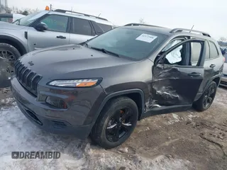 2017 Jeep Cherokee Sport with VIN 1C4PJMAB1HW651312, listed as a IAAI auction lot 41372908 with 51,105 mi miles. Bid and sale history available at carsss.com. Image 17.