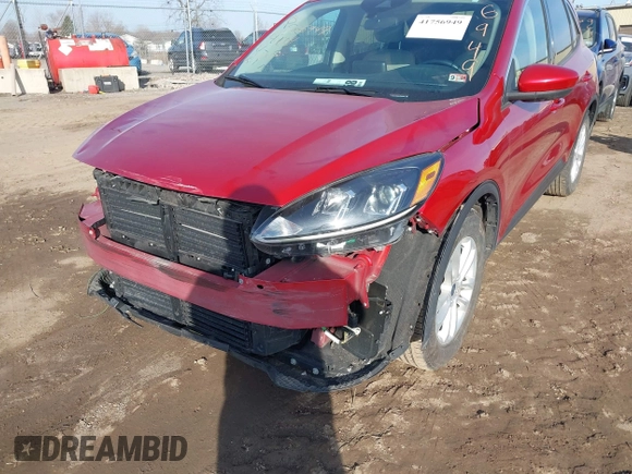 2020 Ford Escape SE with VIN 1FMCU0G64LUA49724, listed as a IAAI auction lot 41756949 with 110,035 mi miles. Bid and sale history available at carsss.com. Image 6.