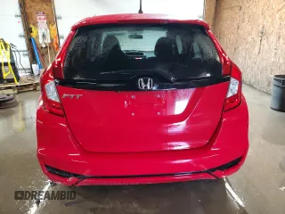 2019 Honda Fit LX with VIN 3HGGK5H46KM753207, listed as a Copart auction lot 61020305 with 25,283 mi miles and Salvage title. Bid and sale history available at DreamBid. Image 6.