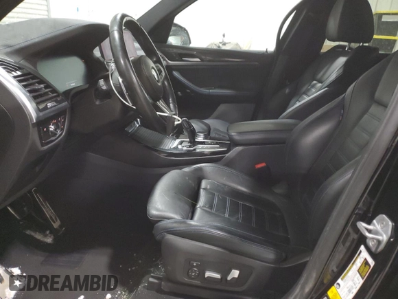 2020 BMW X3 M40i with VIN 5UXTY9C02L9D23795, listed as a Copart auction lot 42096505 with 55,231 mi miles and Salvage Title. Bid and sale history available at DreamBid. Image 7.
