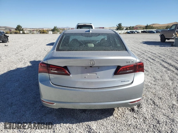 2017 Acura TLX V6 w/Technology Pkg with VIN 19UUB3F58HA002022, listed as a Copart auction lot 75129424 with Not provided miles and Salvage title. Bid and sale history available at DreamBid. Image 6.