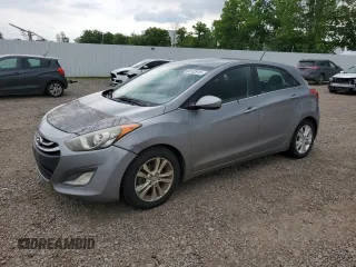 2014 Hyundai Elantra with VIN KMHD35LH1EU178728, listed as a Copart auction lot 60132915 with 195,062 mi miles and Salvage title. Bid and sale history available at DreamBid. Image 1.