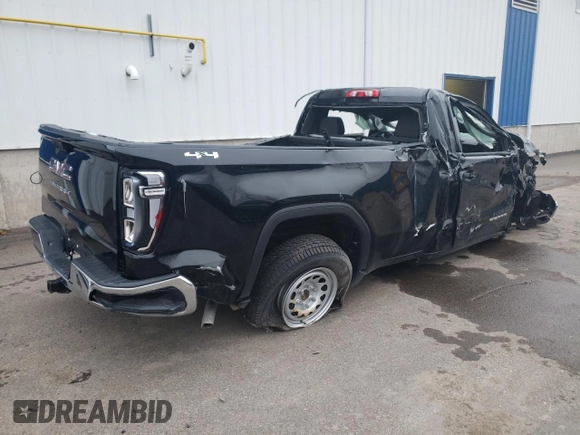 2024 GMC Sierra 1500 with VIN 3GTNUAEDXRG125642, listed as a Copart auction lot 81236584 with 2,596 mi miles and Non Repairable. Bid and sale history available at DreamBid. Image 3.
