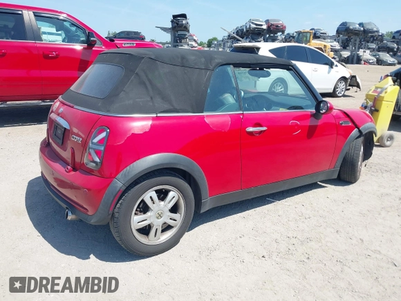 2006 MINI Convertible with VIN WMWRF33556TG14466, listed as a IAAI auction lot 42096368 with 120,230 mi miles and . Bid and sale history available at DreamBid. Image 4.