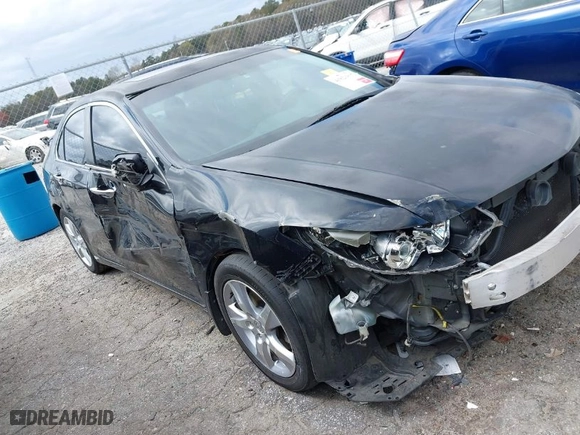 2009 Acura TSX with VIN JH4CU26649C020304, listed as a IAAI auction lot 41821837 with 163,354 mi miles. Bid and sale history available at carsss.com. Image 1.