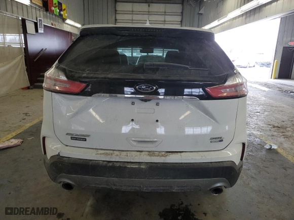 2020 Ford Edge SEL with VIN 2FMPK4J96LBA18918, listed as a Copart auction lot 45874675 with 0 mi miles and Salvage Title. Bid and sale history available at carsss.com. Image 6.