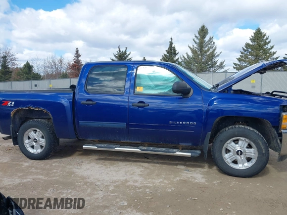 2013 Chevrolet Silverado 1500 LT with VIN 3GCPKSE75DG271955, listed as a IAAI auction lot 41865823 with 1 mi miles. Bid and sale history available at carsss.com. Image 13.