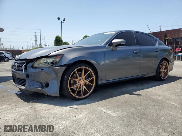 2013 Lexus GS 350 with VIN JTHBE1BL8D5000973, listed as a Copart auction lot 62224855 with 303,143 mi miles and Salvage title. Bid and sale history available at DreamBid. Image 1.