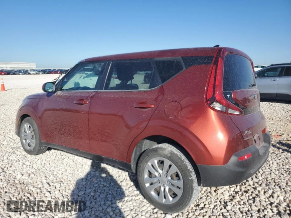 2020 Kia Soul LX with VIN KNDJ23AU7L7113991, listed as a Copart auction lot 48500365 with 145,644 mi miles and Salvage Title. Bid and sale history available at carsss.com. Image 2.