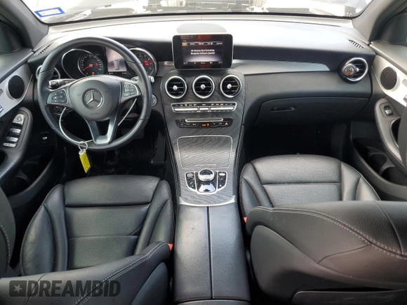 2019 Mercedes-Benz GLC 300 with VIN WDC0G4JBXKV144495, listed as a Copart auction lot 56425665 with 41,687 mi miles and Salvage title. Bid and sale history available at DreamBid. Image 8.