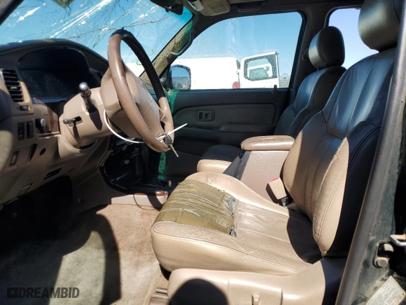 2002 Toyota 4Runner Limited with VIN JT3GN87R120231595, listed as a Copart auction lot 47034445 with 293,230 mi miles and Salvage Title. Bid and sale history available at carsss.com. Image 7.