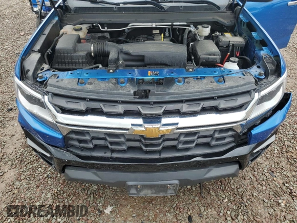 2022 Chevrolet Colorado 4WD LT z VIN 1GCHTCEA9N1292391, wystawiony jako Copart lot #58811905 z przebiegiem 20 655 mil mil oraz Szkoda całkowita • Salvage title. Historia ofert i sprzedaży dostępna na DreamBid. Obrazek 11.