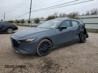 2023 Mazda 3 S Carbon Edition with VIN JM1BPBLM6P1602470, listed as a Copart auction lot 42442185 with 49,541 mi miles and Clean Title. Bid and sale history available at DreamBid. Image 1.