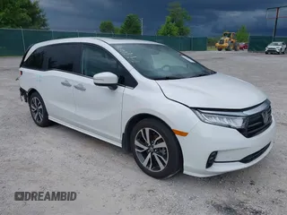 2023 Honda Odyssey Touring с VIN 5FNRL6H88PB079716, выставлен на аукционе IAAI как лот 42208628 с пробегом 26 679 миль миль и . История ставок и продаж доступна на DreamBid. Изображение 1.
