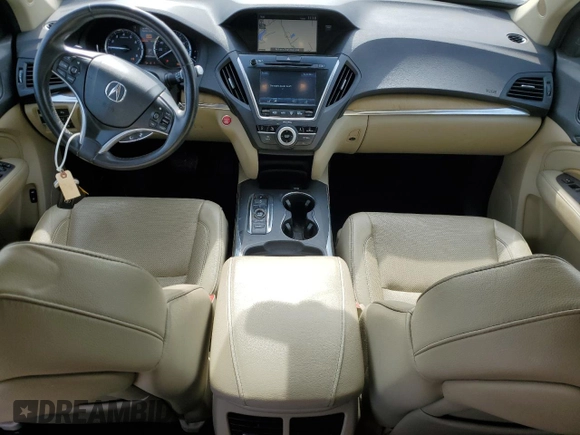 2020 Acura MDX w/Technology Pkg with VIN 5J8YD4H5XLL033025, listed as a Copart auction lot 47289295 with 72,574 mi miles and Salvage Title. Bid and sale history available at carsss.com. Image 8.