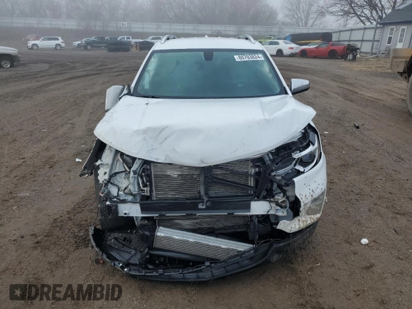 2018 Chevrolet Equinox Premier with VIN 2GNAXNEX9J6243597, listed as a Copart auction lot 80703824 with 46,491 mi miles and Clean Title. Bid and sale history available at carsss.com. Image 5.