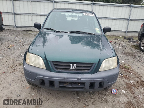2001 Honda CR-V LX with VIN JHLRD18481S016772, listed as a Copart auction lot 71835094 with 230,824 mi miles and Salvage Title. Bid and sale history available at carsss.com. Image 5.