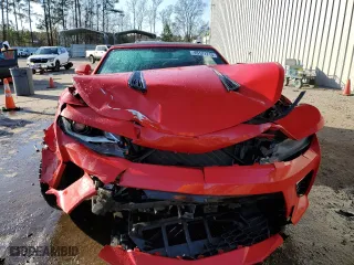 2017 Chevrolet Camaro 1SS with VIN 1G1FF3D76H0172927, listed as a Copart auction lot 45121715 with 42,114 mi miles and Salvage Title. Bid and sale history available at carsss.com. Image 5.