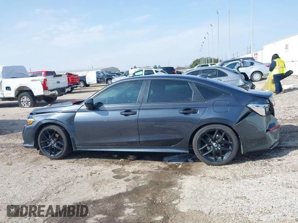 2024 Honda Civic Sport with VIN 2HGFE2F58RH526395, listed as a IAAI auction lot 41576275 with 14,692 mi miles and . Bid and sale history available at DreamBid. Image 14.