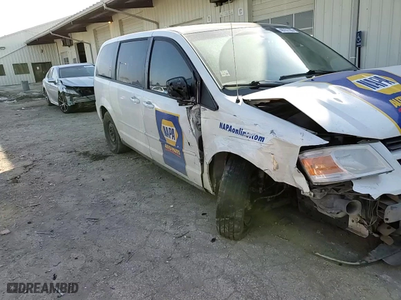 2010 Dodge Grand Caravan SE with VIN 2D4RN4DE4AR385806, listed as a Copart auction lot 48761105 with 0 mi miles and Salvage Title. Bid and sale history available at carsss.com. Image 12.