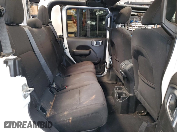 2023 Jeep Gladiator Sport S с VIN 1C6HJTAG0PL523306, выставлен на аукционе Copart как лот 59236535 с пробегом 64 185 миль миль и Списание • Salvage title. История ставок и продаж доступна на DreamBid. Изображение 11.