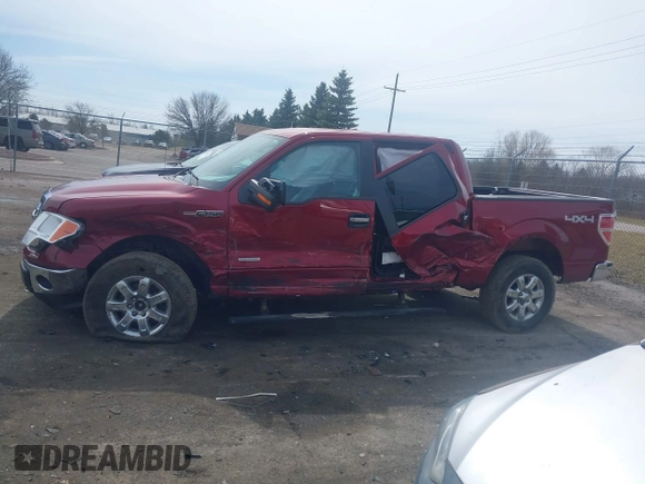 2014 Ford F-150 XL with VIN 1FTFW1ET9EFC07265, listed as a IAAI auction lot 41857341 with 85,829 mi miles and . Bid and sale history available at DreamBid. Image 14.