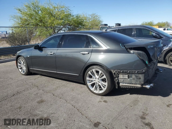 2016 Cadillac CT6 Platinum AWD with VIN 1G6KK5R61GU165052, listed as a Copart auction lot 54900225 with 73,146 mi miles and Salvage title. Bid and sale history available at DreamBid. Image 2.