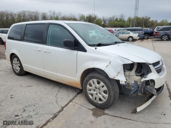 2018 Dodge Grand Caravan SE with VIN 2C4RDGBG9JR184893, listed as a Copart auction lot 51998535 with 152,533 mi miles and Non Repairable. Bid and sale history available at carsss.com. Image 4.