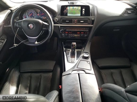 2016 BMW 6 Series 650i xDrive with VIN WBA6D6C51GGK18164, listed as a Copart auction lot 72099914 with 47,600 mi miles and Salvage Title. Bid and sale history available at carsss.com. Image 8.