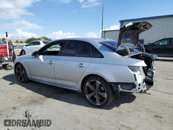 2019 Audi S4 Premium Plus with VIN WAUB4AF44KA079065, listed as a Copart auction lot 49865473 with 65,306 mi miles. Bid and sale history available at carsss.com. Image 2.