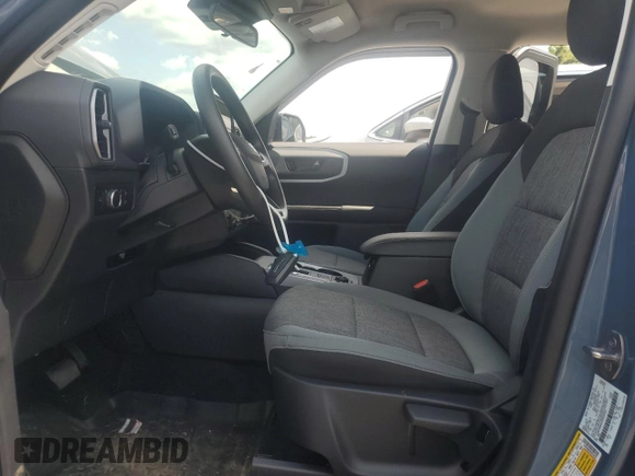2024 Ford Bronco Sport Big Bend with VIN 3FMCR9B6XRRE20639, listed as a Copart auction lot 65265145 with 1,323 mi miles and Clean title. Bid and sale history available at DreamBid. Image 7.