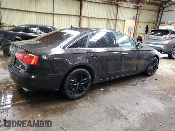 2015 Audi A6 with VIN WAUFFCFC9FN017044, listed as a Copart auction lot 51553694 with 181,733 mi miles and Salvage title. Bid and sale history available at DreamBid. Image 3.