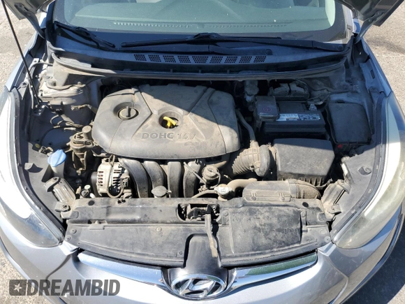 2016 Hyundai Elantra SE with VIN 5NPDH4AE8GH691786, listed as a Copart auction lot 64046225 with 143,154 mi miles and Salvage title. Bid and sale history available at DreamBid. Image 11.