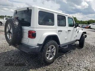 2019 Jeep Wrangler Unlimited Sahara z VIN 1C4HJXEG7KW561052, wystawiony jako Copart lot #58435725 z przebiegiem 72 777 mil mil oraz Szkoda całkowita • Salvage title. Historia ofert i sprzedaży dostępna na DreamBid. Obrazek 3.