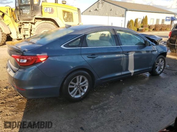 2016 Hyundai Sonata SE with VIN 5NPE24AF2GH265865, listed as a Copart auction lot 46844155 with 138,131 mi miles and Non Repairable. Bid and sale history available at carsss.com. Image 3.