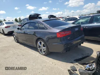 2015 Audi S6 Prestige with VIN WAUF2AFC2FN007746, listed as a Copart auction lot 57925474 with 80,562 mi miles and Clean Title. Bid and sale history available at carsss.com. Image 2.