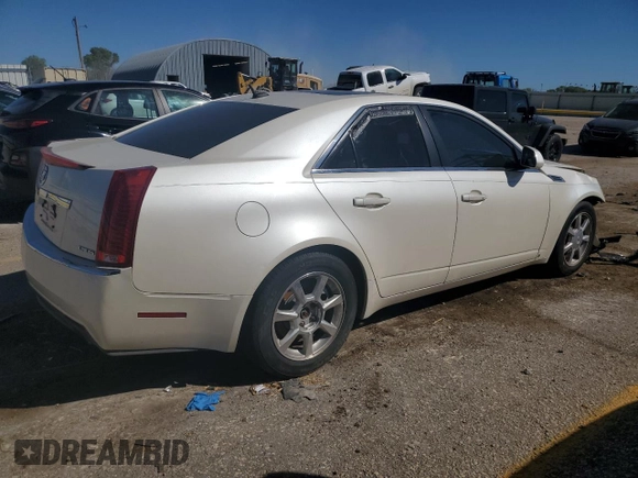 2008 Cadillac CTS RWD with VIN 1G6DF577780134700, listed as a Copart auction lot 73746984 with 191,178 mi miles and Salvage Title. Bid and sale history available at DreamBid. Image 3.