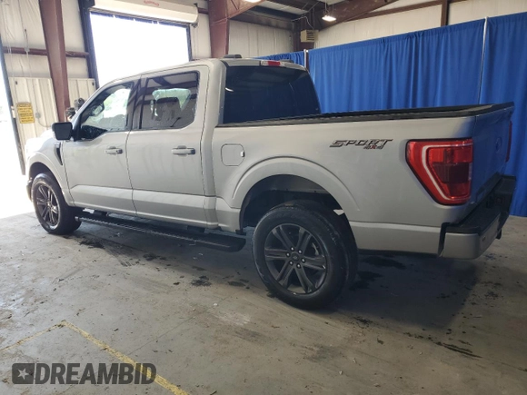 2023 Ford F-150 XL with VIN 1FTFW1E52PFB56941, listed as a Copart auction lot 53241715 with 21,965 mi miles and Clean Title. Bid and sale history available at carsss.com. Image 2.