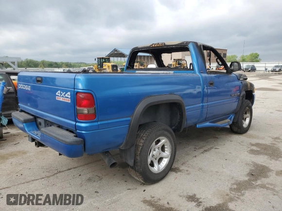 2001 Dodge 1500 z VIN 1B7HF16Z51S144789, wystawiony jako Copart lot #54872055 z przebiegiem Nie podano mil oraz Nie do naprawy • Non repairable. Historia ofert i sprzedaży dostępna na DreamBid. Obrazek 3.