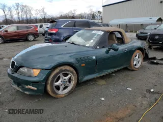 1996 BMW 3 Series Z3 1.9 with VIN 4USCH7329TLB71714, listed as a Copart auction lot 41388935 with 108,570 mi miles and Salvage Title. Bid and sale history available at carsss.com. Image 1.