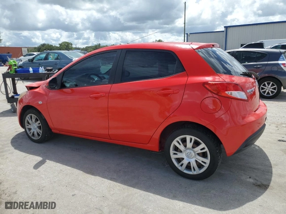 2013 Mazda Mazda2 Sport with VIN JM1DE1KY3D0170077, listed as a Copart auction lot 71155064 with 115,714 mi miles and Salvage Title. Bid and sale history available at carsss.com. Image 2.