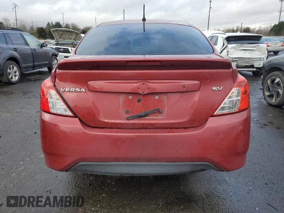 2017 Nissan Versa SV z VIN 3N1CN7AP4HK459610, wystawiony jako Copart lot #43832095 z przebiegiem 77 980 mil mil oraz Szkoda całkowita • Salvage title. Historia ofert i sprzedaży dostępna na DreamBid. Obrazek 6.