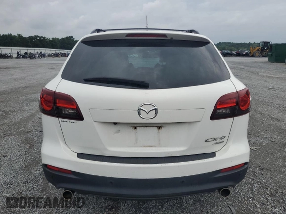 2014 Mazda CX-9 Touring with VIN JM3TB3CVXE0443089, listed as a Copart auction lot 64545195 with 121,229 mi miles and Clean title. Bid and sale history available at DreamBid. Image 6.